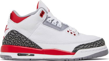 Кецове и обувки Jordan Air Jordan 3 Retro "Fire Red" 2022 GS Бяло | DM0967-160, 2