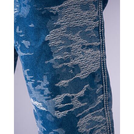 Дънки Karl Kani Karl Kani Og K Distress Camo Five Pocket Denim Pants W30 Синьо | KK-60000106, 1