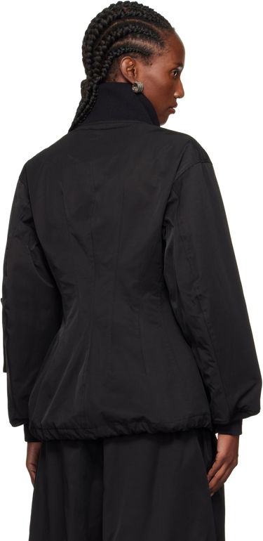Яке бомбър Yohji Yamamoto YOHJI YAMAMOTO Twill Darts Bomber Jacket Черно | FM-J52-600, 2