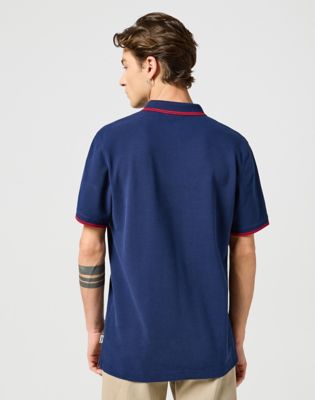 Поло тениска Wrangler Polo Shirt Тъмно синьо | 112350403:XXL, 1