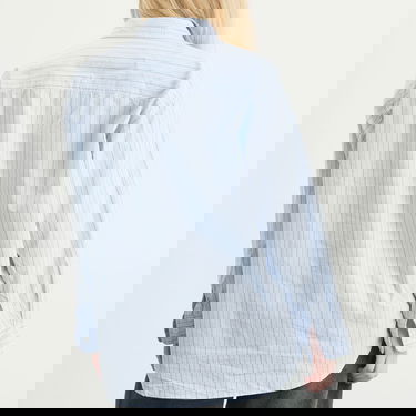 Риза OBEY Beverly Graphic Long Sleeve Shirt, Size X-Small Синьо | 281200141-LBL, 3
