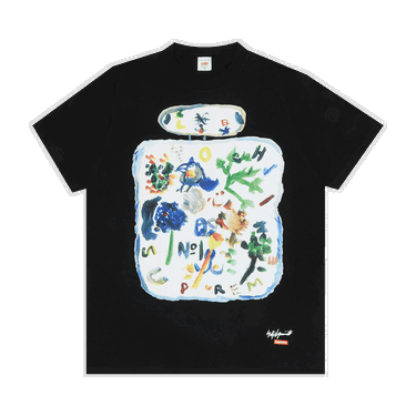 Тениска Supreme Yohji Yamamoto x Paint Tee Черно | FW22T3 BLACK, 0
