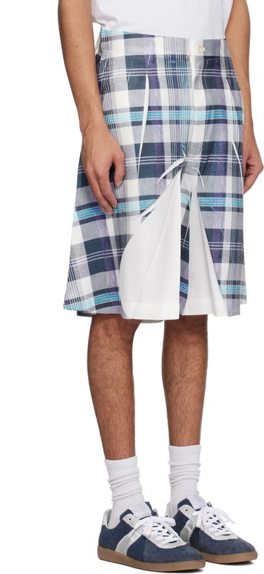 Къси панталони Comme des Garçons Comme des Garçons Shirt Twill Garment Printed Shorts Многоцветен | FO-P501-051, 1