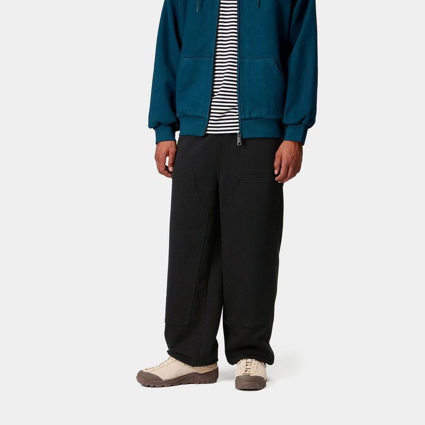 Спортни панталони Carhartt WIP Carhartt WIP Double Knee Sweatpants Черно | I035546_9