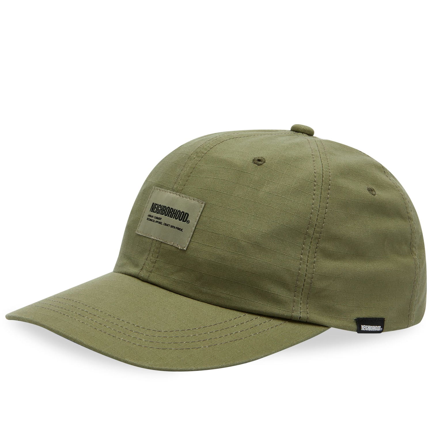 Шапка с козирка Neighborhood Mil Dad Cap Зелено | 241YGNH-HT04-GR, 0
