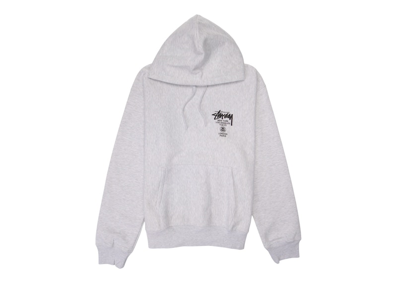 Суитчър Stüssy World Tour Graphic Hoodie Сиво | 3923713-ASHH, 0