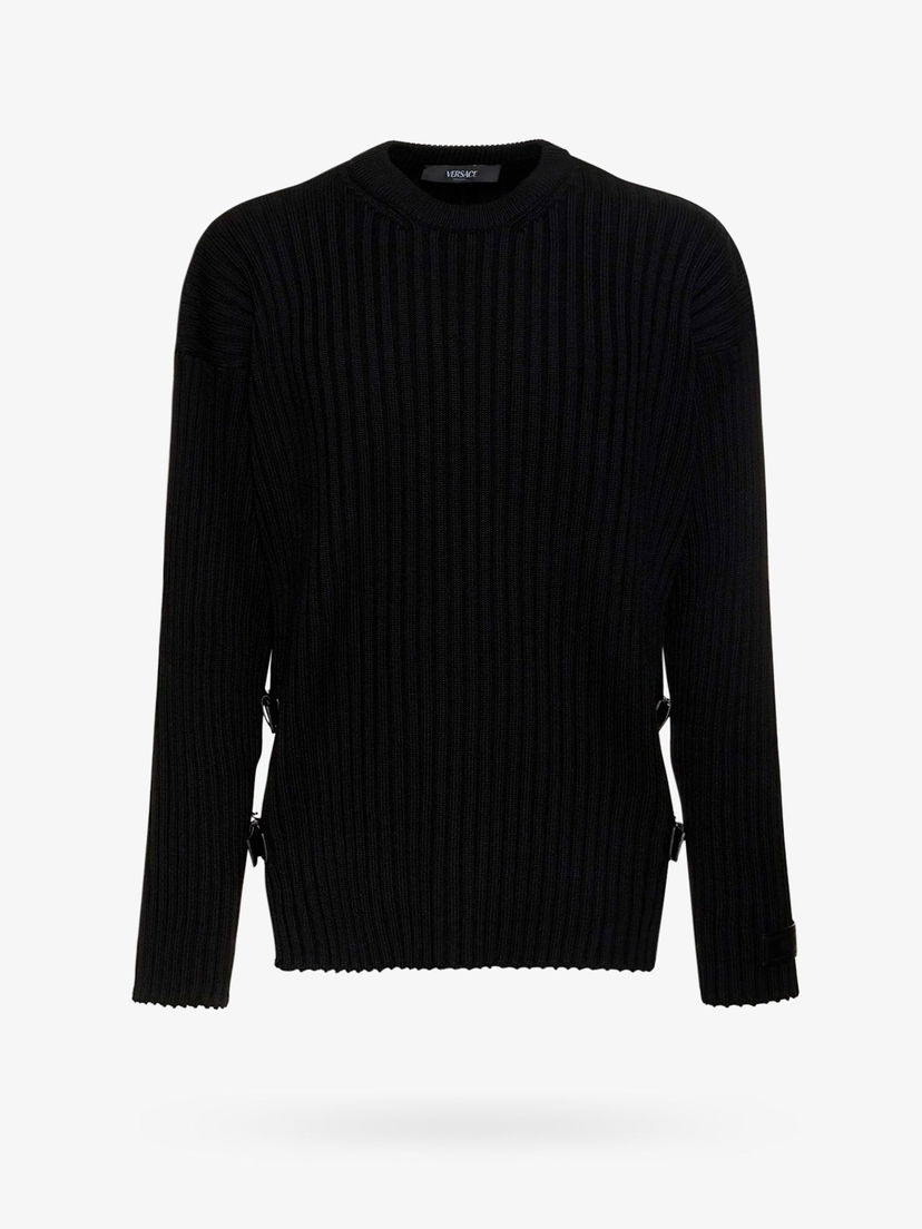 Пуловер Versace Crewneck Sweater Черно | 10117901A080691B000