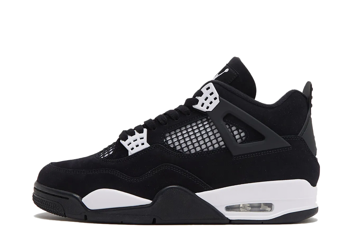 Кецове и обувки Jordan Jordan 4 Retro White Thunder 36.5 Черно | FQ818001, 0
