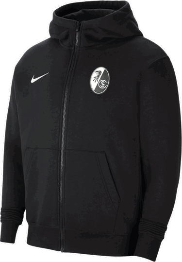 Суитчър Nike SC Freiburg Fleece Hooded Jacket Черно | 5scfcw6891-nocode, 0