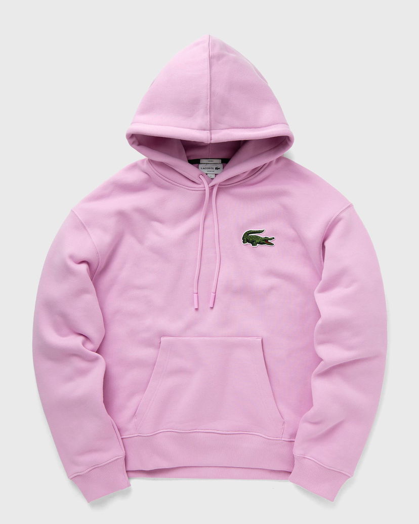 Суитчър Lacoste Loose Fit Organic Cotton Hoodie Розово | SH6404-IXV