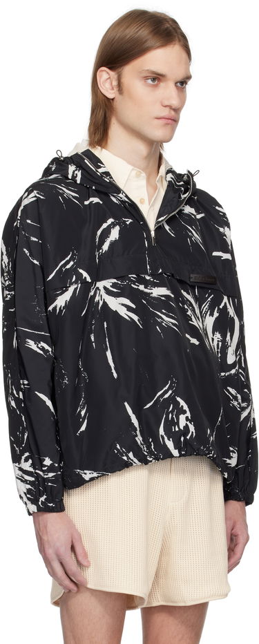 Ветровка Wales Bonner Wales Bonner Bloom Print Anorak Черно | MS25JA03-PA01-9900 PRINT NYLON, 1