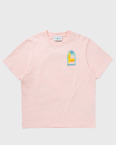 Тениска Casablanca L'ARC COLORE PRINTED T-SHIRT Розово | MPF24-JTS-001-08, 0