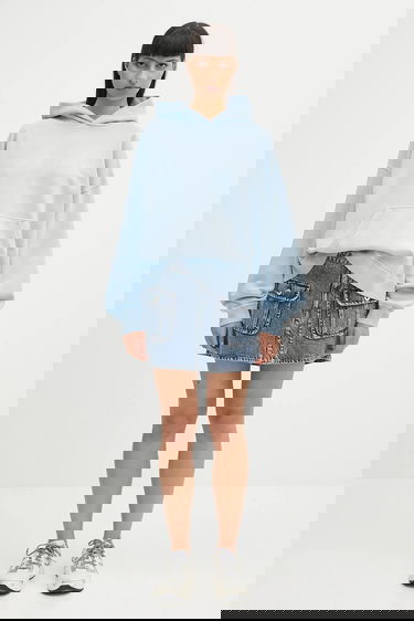 Суитчър Carhartt WIP Benton Sweat Relaxed Fit Hooded Sweatshirt Синьо | I034512.2P5GD, 3