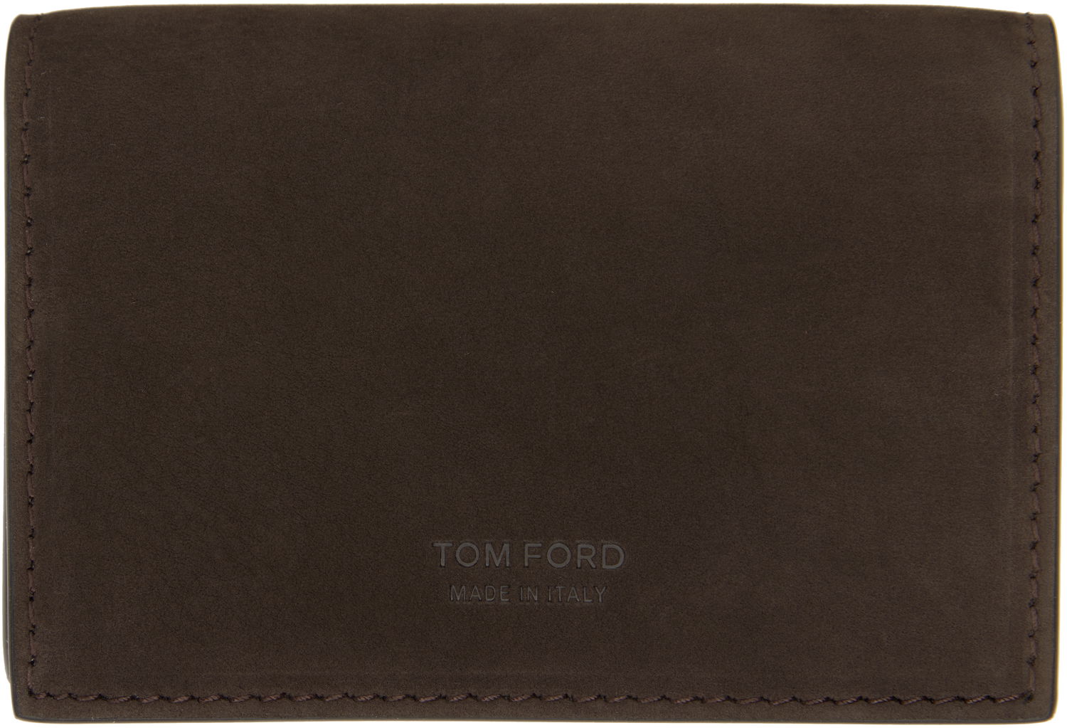 Портфейл Tom Ford T Line Business Card Holder Кафяво | Y0277-LCL449G, 0