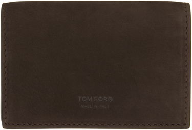 Портфейл Tom Ford T Line Business Card Holder Кафяво | Y0277-LCL449G, 0