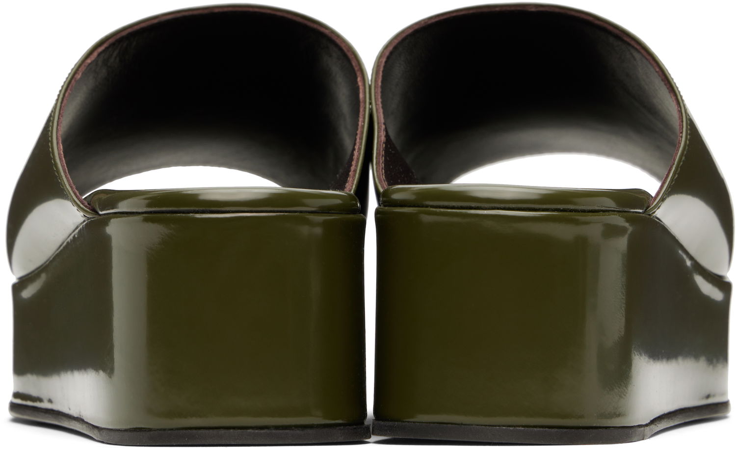 Аксесоари The Row The Row Emi Flatform Sandals Зелено | F1597-L604, 1