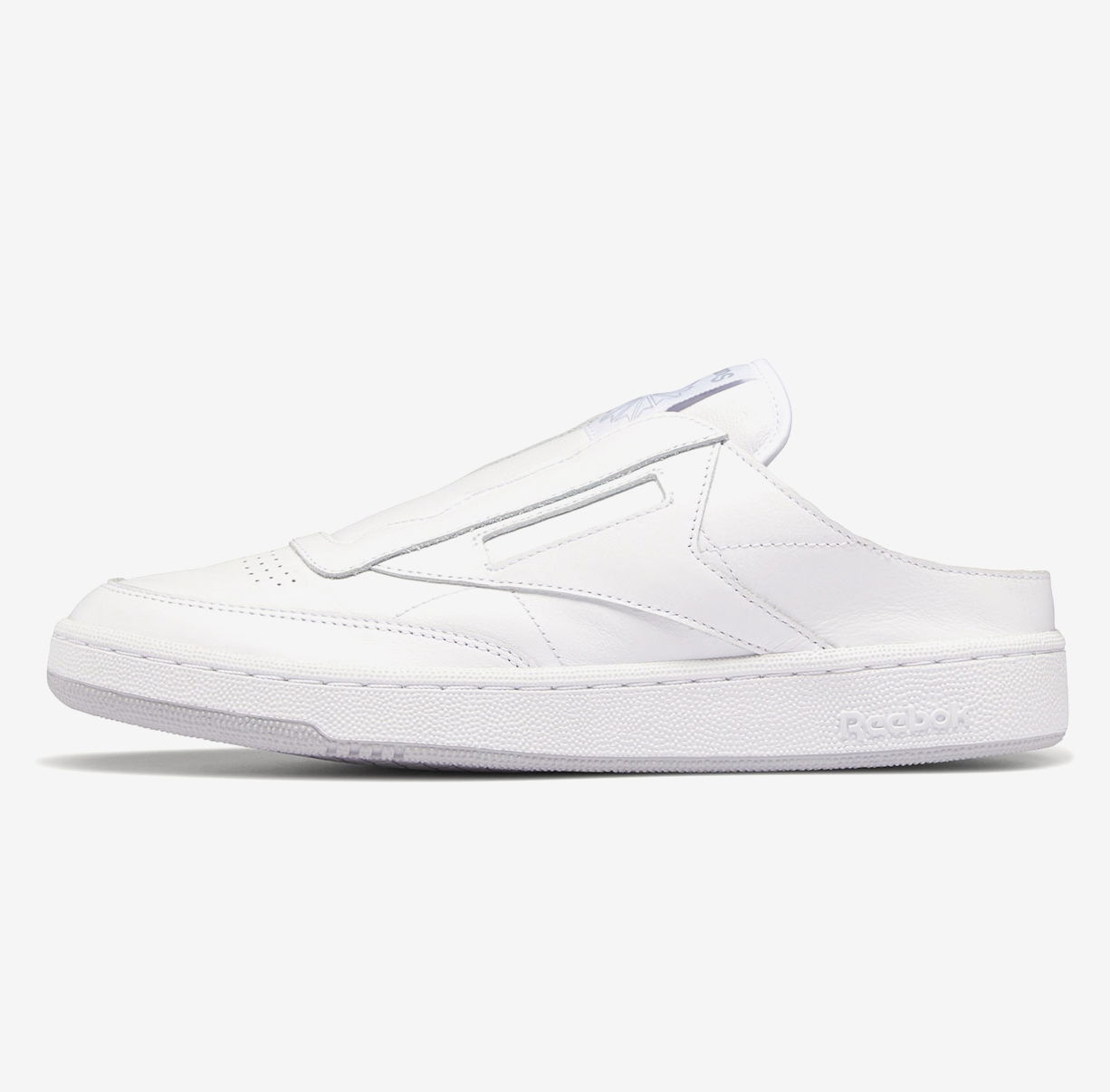 Кецове и обувки Reebok BEAMS x Club C Laceless Mule Бяло | GX3853, 0