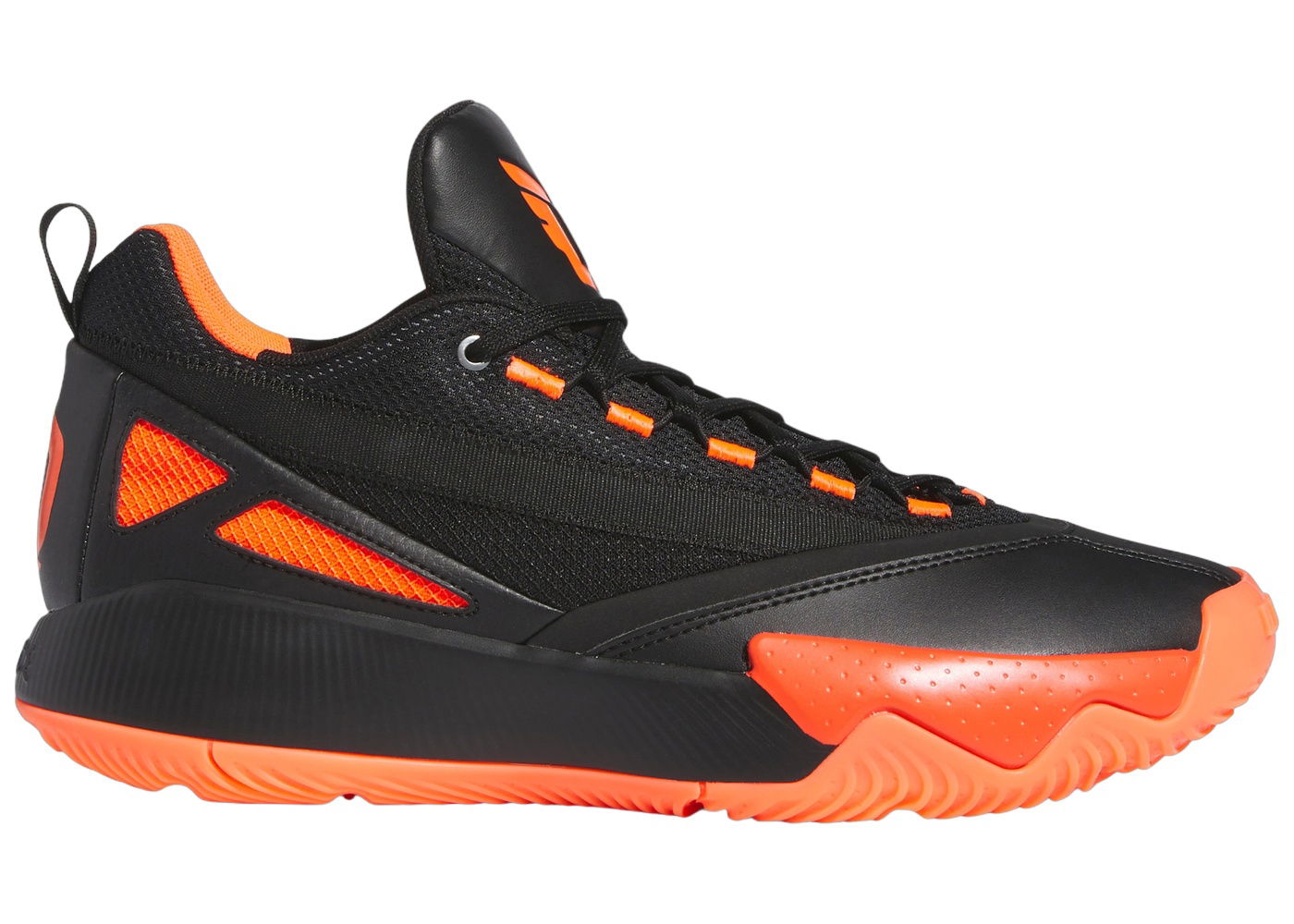 Кецове и обувки adidas Originals Dame Certified 2 Low Core Black Solar Red Silver Metallic Черно | IE7791, 0