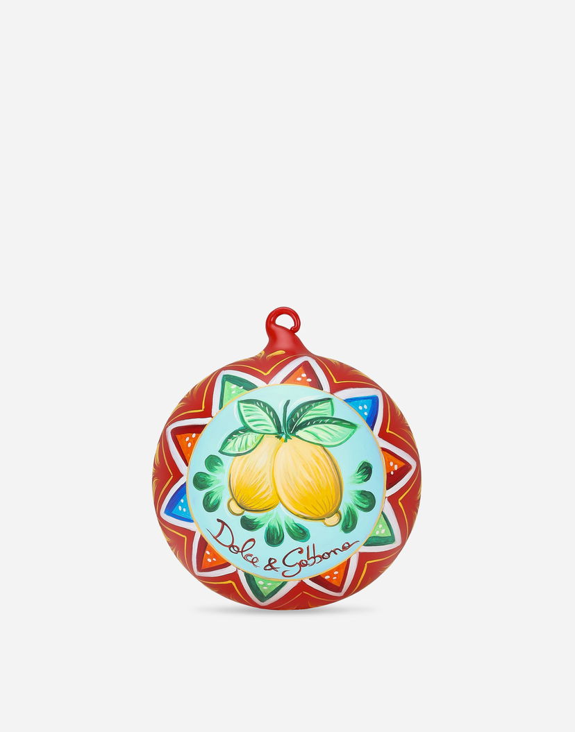 Домашен декор Dolce & Gabbana Dolce & Gabbana Decorative Glass Ball Holiday Decoration Многоцветен | TCC204TCAGEUC063