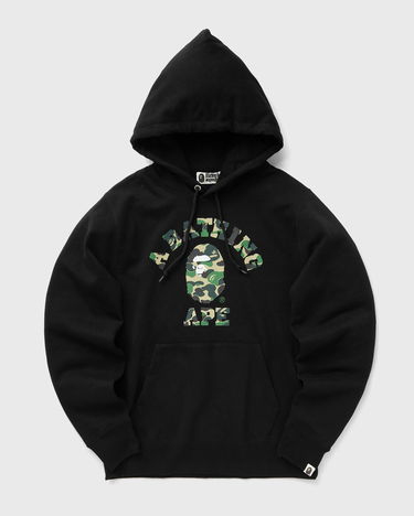 Суитчър BAPE ABC CAMO COLLEGE PULLOVER HOODIE Черно | 001PPK801006MBLK, 0