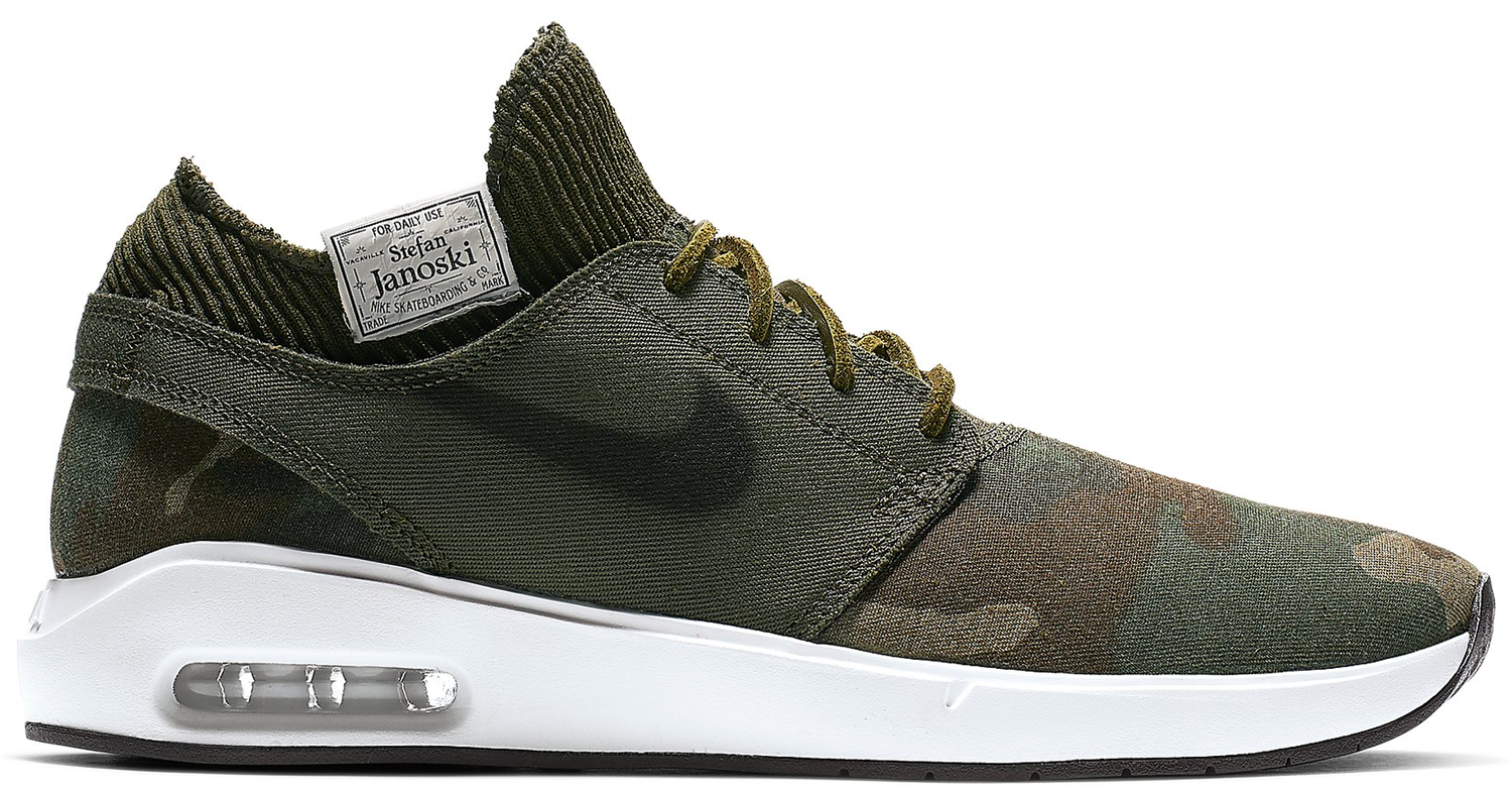 Кецове и обувки Nike SB SB Air Max Janoski 2 Premium Camo Сиво | AT5878-203, 0