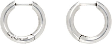 Обеци Ann Demeulemeester Ann Demeulemeester Alina Silver-Tone Hoop Earrings Металик | 2520-W-JE06-JW020-070, 0