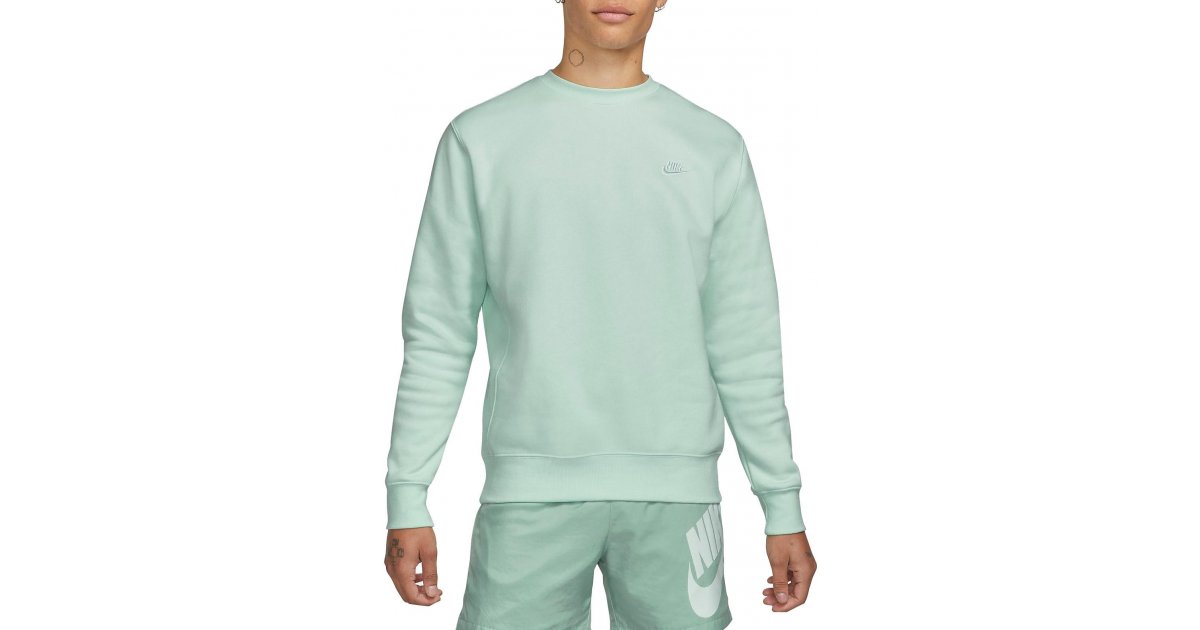 Суитчър Nike Crewneck Sportswear Club Зелено | bv2662-394, 1