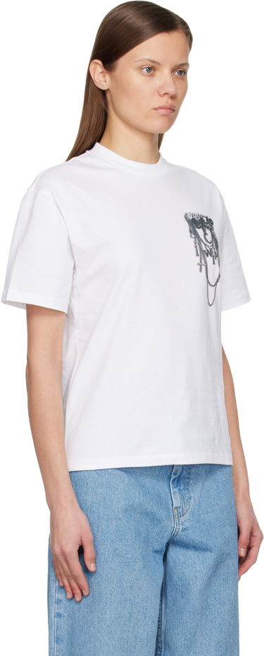 Тениска Carhartt WIP Work In Progress Inverted Charm T-shirt Бяло | I036030 02XX, 1