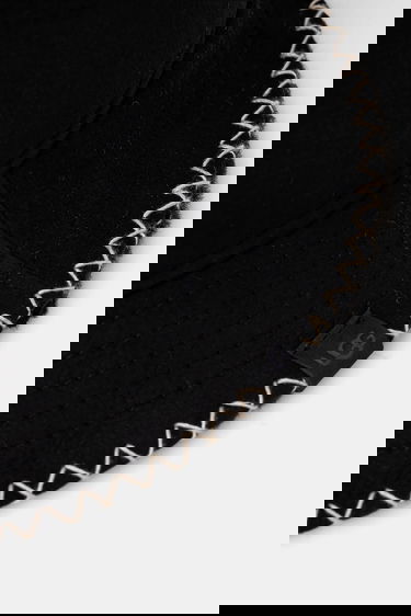 Шапка UGG Embroidered Bucket Hat Черно | 100908-BLK, 4