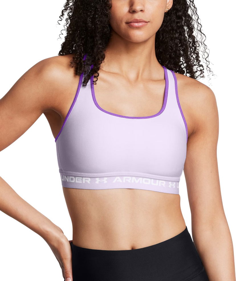 Сутиен Under Armour Crossback Mid Bra Лилаво | 1361034-535