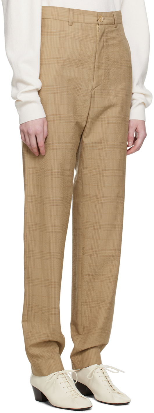Панталони LEMAIRE Lemaire Loose Suit Trousers Бежово | PA1000 LF1037, 1