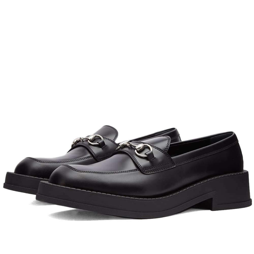 Кецове и обувки Gucci Men's Genk Chunky Loafer Black Черно | 719754-0GQ00-1000, 0