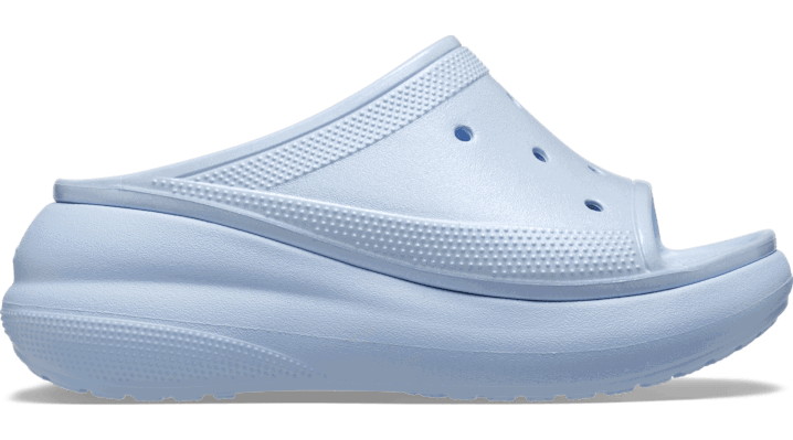 Кецове и обувки Crocs Crush Meta Pearl Slides Синьо | 209045-4NS, 0