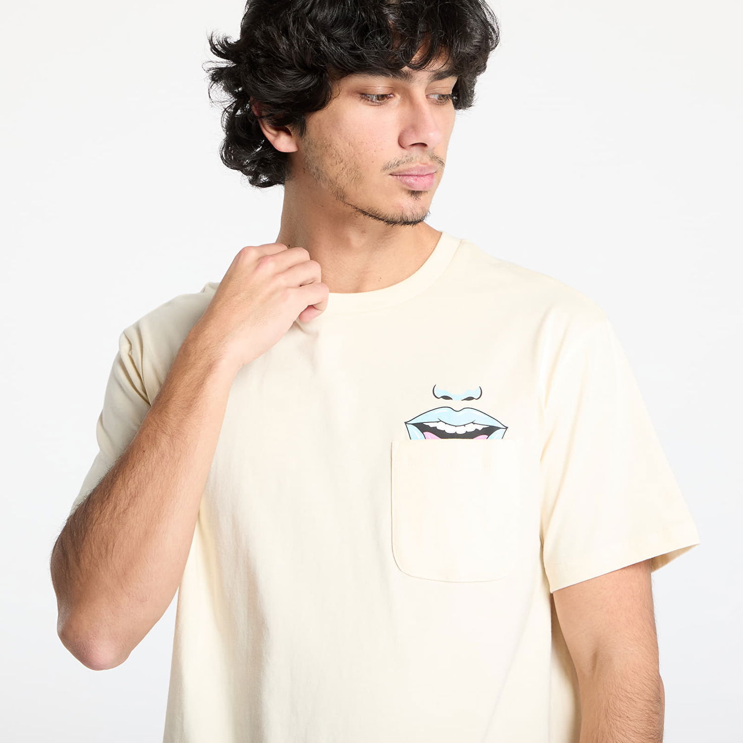 Тениска RIPNDIP RIPNDIP Take Your Meds Pocket T-Shirt Бежово | RNDHOL24156, 0