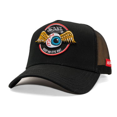 Шапка с козирка Von Dutch Von Dutch Trucker Eye Out Cap Черно | VD/0/CAS1/RAG/BLK, 0