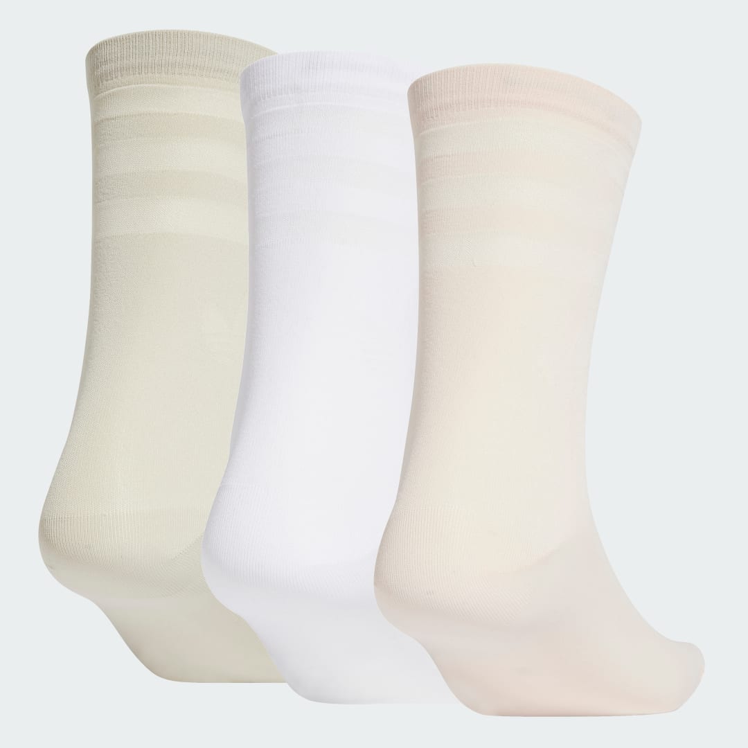 Чорапи adidas Performance Mid-Cut Crew Socks (3 Pairs) Бяло | JJ4305, 0