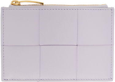 Портфейл Bottega Veneta Cassette Leather Card Holder Сиво | 765460 VCQC4, 0