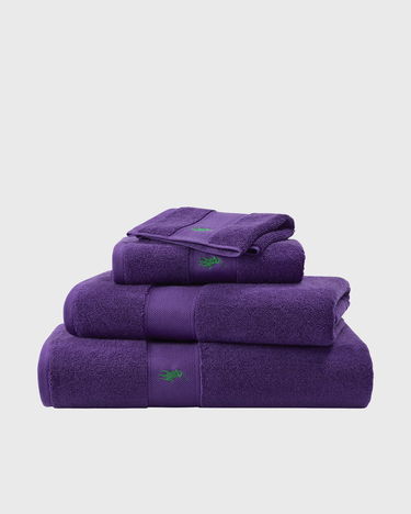 Домашен декор Polo by Ralph Lauren Bath Towel Лилаво | 1042888, 1
