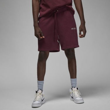 Къси панталони Jordan Wordmark x Fleece Shorts Бургунди | DV6467-645, 0