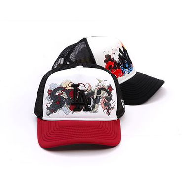 Шапка с козирка New Era New Era MLB Graphic 9FORTY Trucker LA Dodgers Cap Многоцветен | 60595221, 3