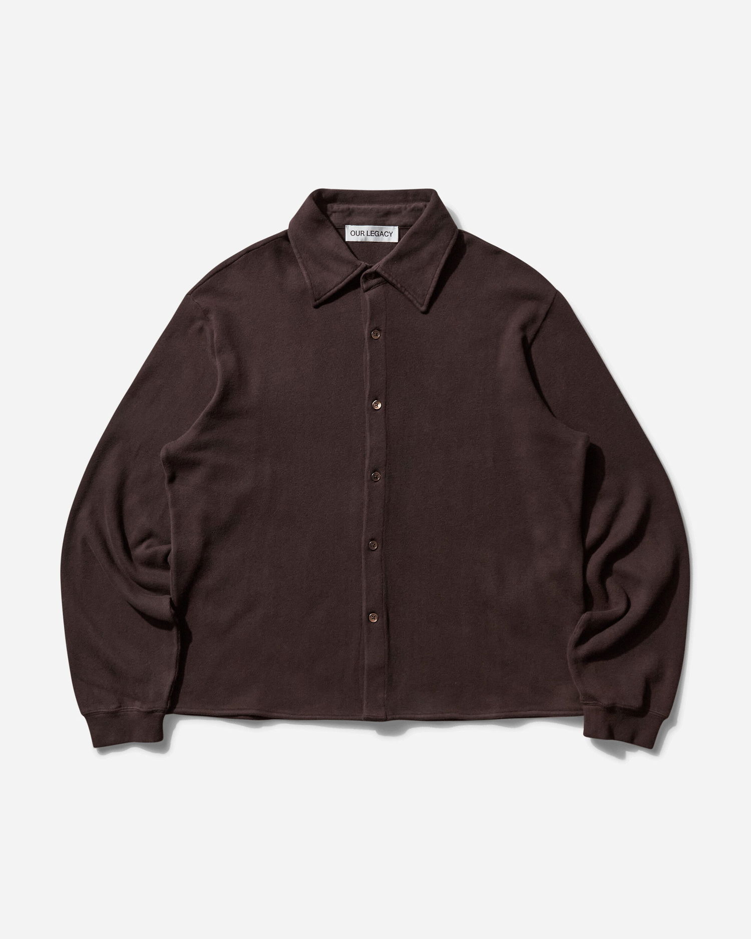 Риза OUR LEGACY Our Legacy Recovery Shirt Кафяво | M2256RD 001, 1
