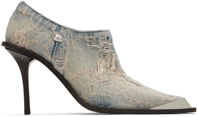 Diesel D-Tona Sc Denim Heeled Boots