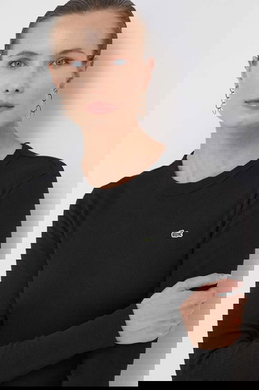 Тениска Lacoste TEE-SHIRT Черно | TF1692-031, 4