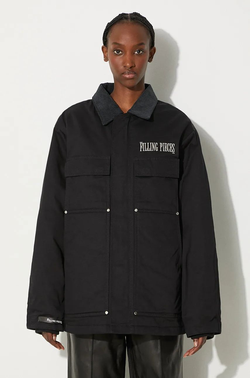Яке Filling Pieces Corduroy Jacket Черно | 97126951861, 0