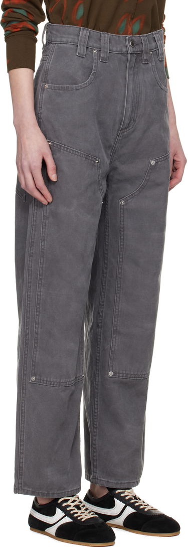 Карго панталони Eckhaus Latta Eckhaus Latta Double Knee Baggy Jeans Сиво | 1229-EL-PS25-S -, 1