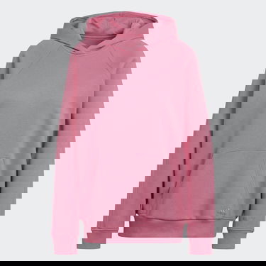 Суитчър adidas Originals ALL SZN Fleece Boyfriend Hoodie Розово | HN4211, 4