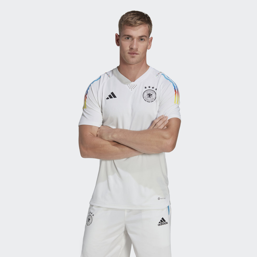 Фланелка adidas Originals Germany Tiro 23 Game Day Бяло | IC4375, 0