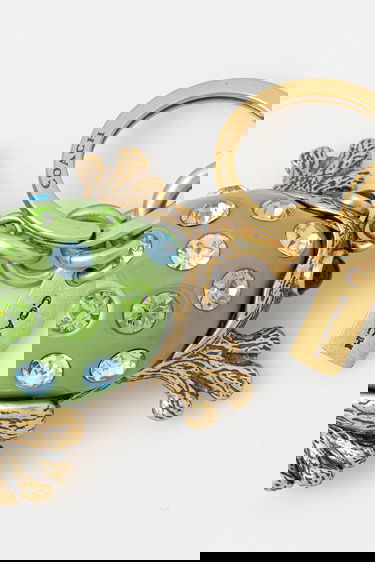Ключодържатели Coach Coach Frog Bag Charm Зелено | CBH11, 1