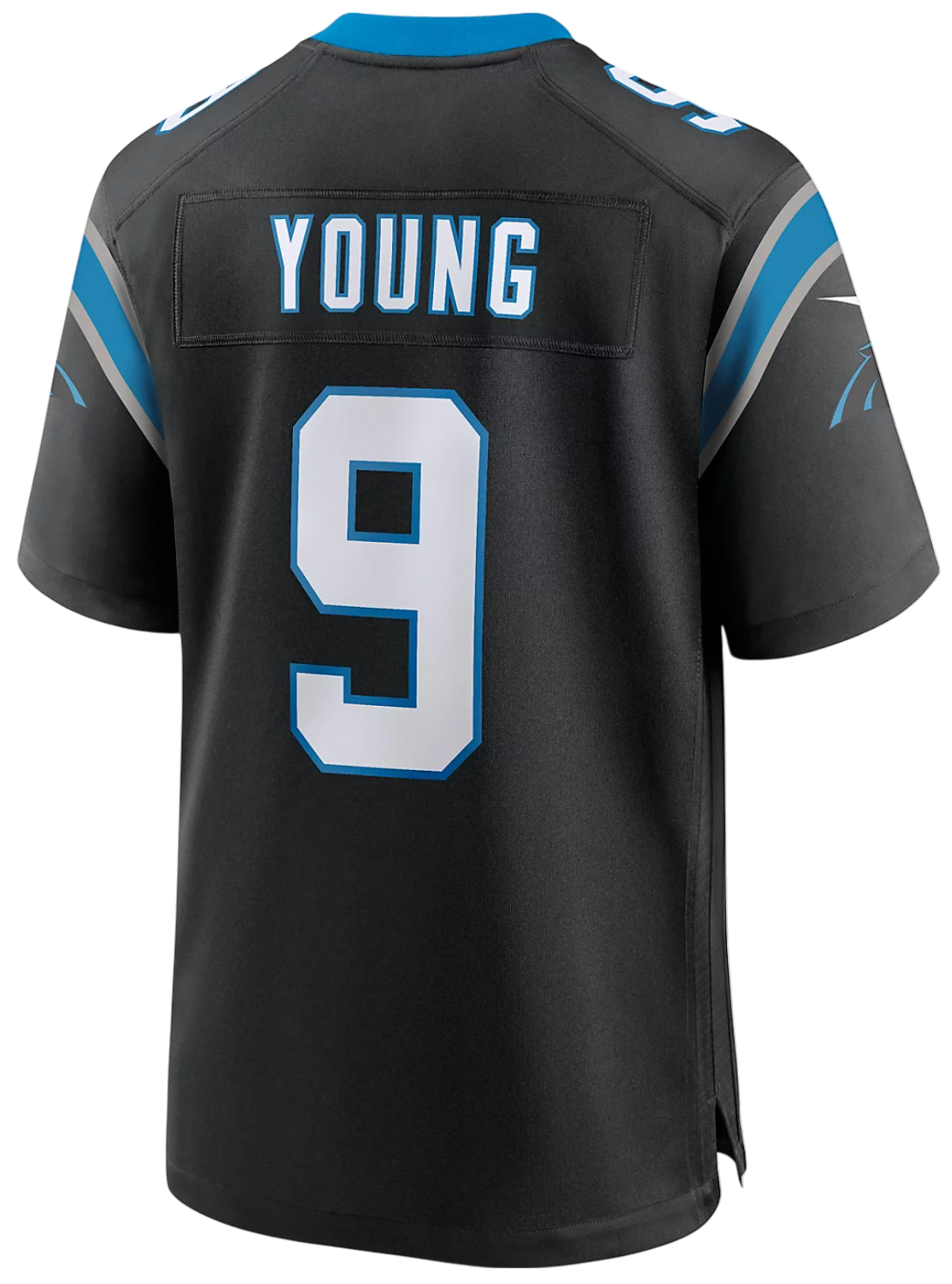 Фланелка Nike Carolina Panthers Game Home Bryce Young 9 Jersey Черно | 67nm-02pg-9df-000-67nm-02pg-9df-000, 1