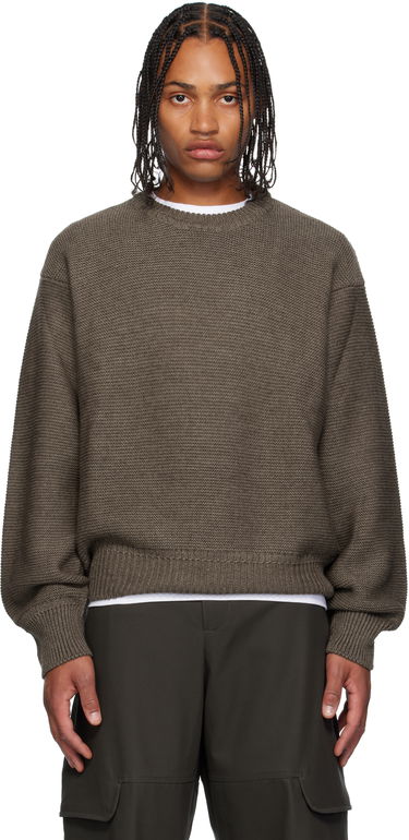 Пуловер sage NATION Sage Nation Mackenzie Knit Wool Sweater Кафяво | S064 MACKENZIE KNIT WOOL MUSHR, 0